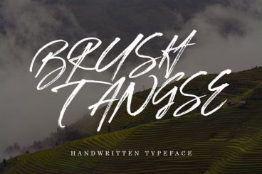Brush Tangse Font