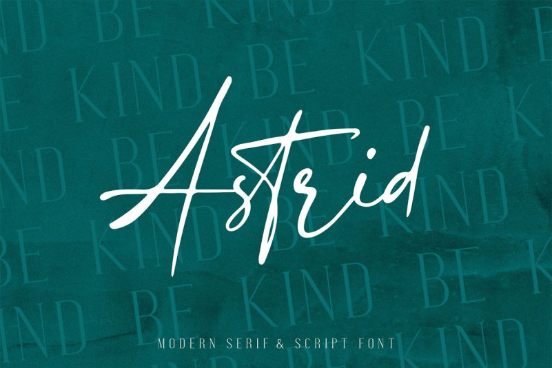 Montena & Blustori Tiller Font