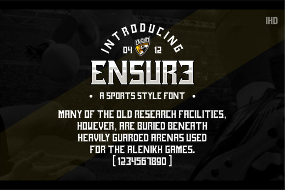 Ensure Font