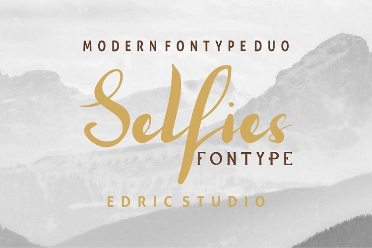 Selfies Font