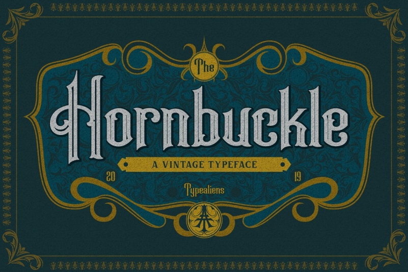 Hornbuckle Font