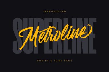 Metroline Font