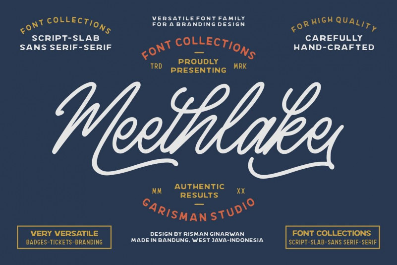Meethlake Font