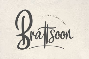 Brattsoon Font