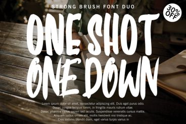 ONE SHOT FONT