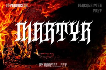 Martyr Font