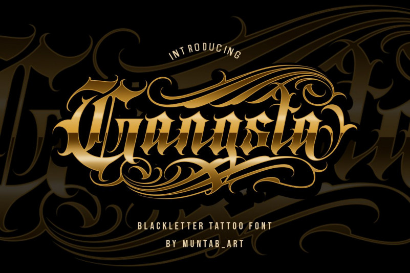 Gangsta Font