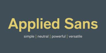 Applied Font