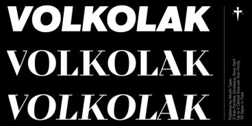 Volkolak Font