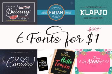 6 Gorgeous and Fancy Fonts
