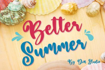Better Summer Font