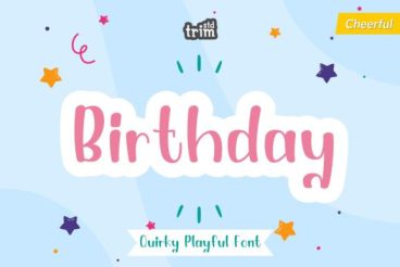 Birthday Font