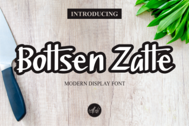 Bottsen Zatte Font
