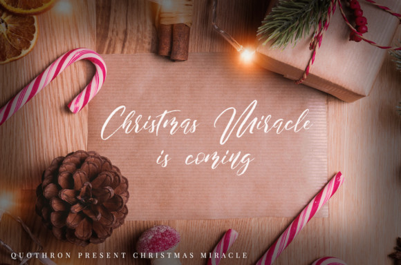 Christmas Miracle  Font