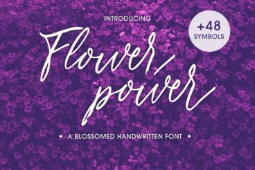 Flower Power Font