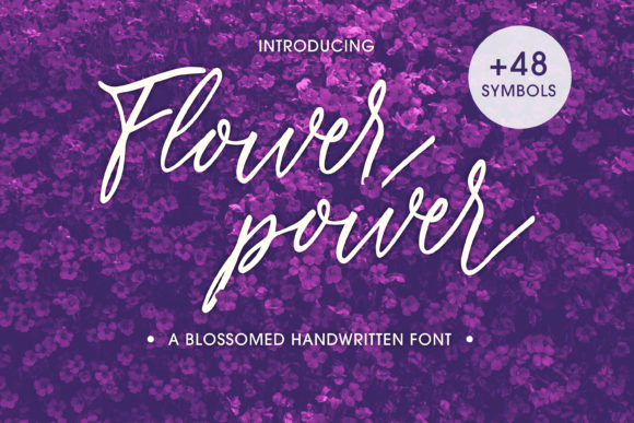 Flower Power Font