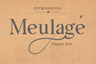 Meulage Font