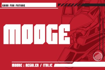 Mooge Font
