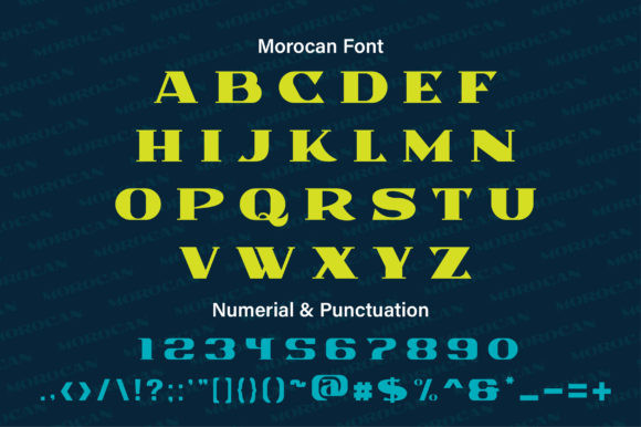 Morocan Font