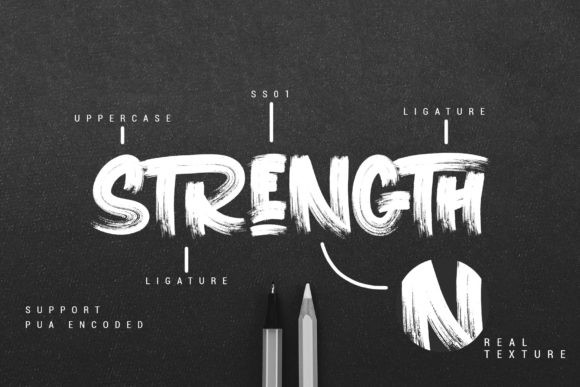 Release the Strength Font