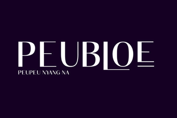 Reugoe Font