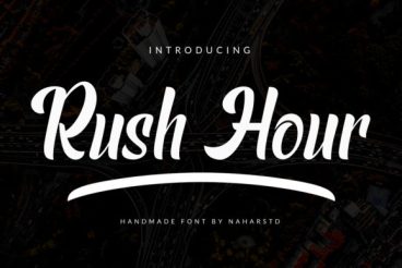 Rush Hour Font