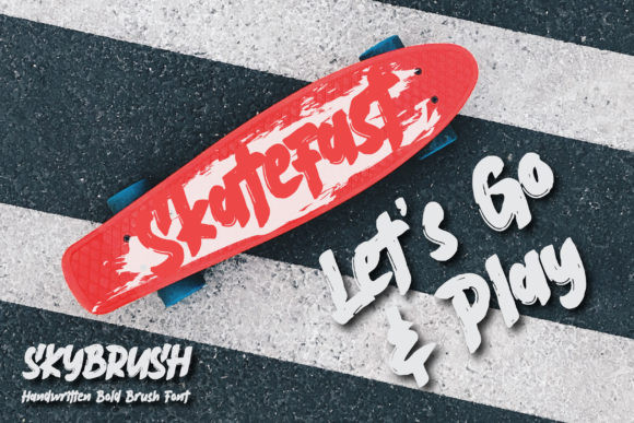 Skybrush Font Free Font