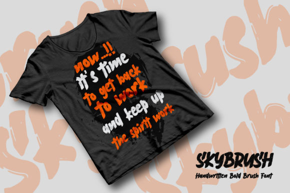 Skybrush Font