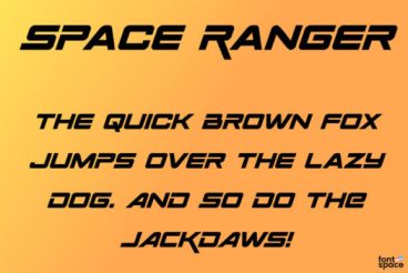 Space Ranger Font