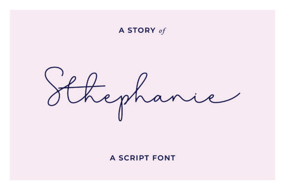 How To Write Stephanie In Cursive