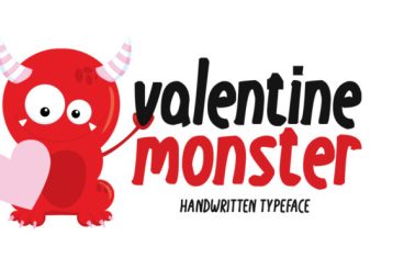 Valentine Monster Font