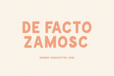 De Facto Zamosc Font