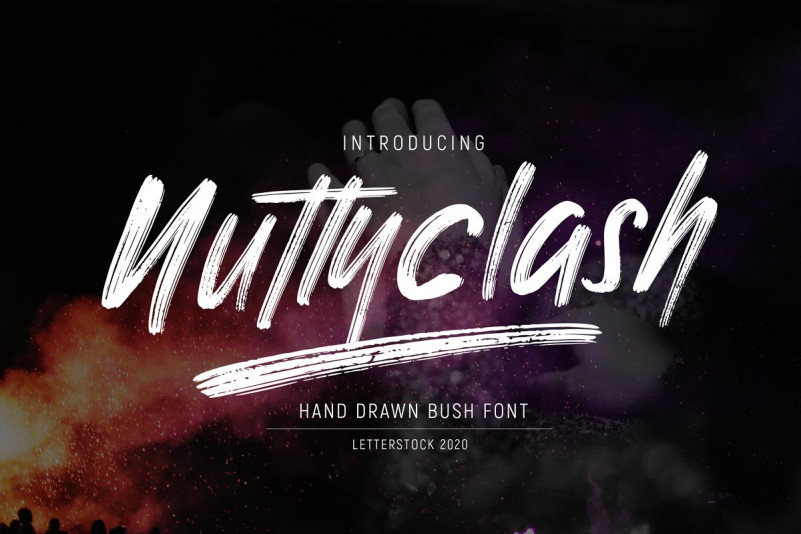 Nuttyclash Font