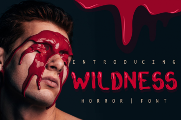 Wildness Blood Horror Font