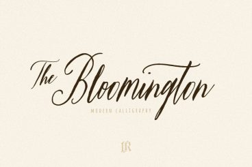 The Bloomington Font