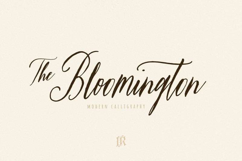 The Bloomington Font