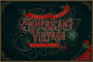 Emnhericans Vintage Font