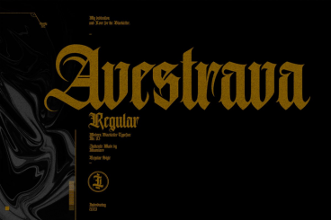Avestrava Regular Font