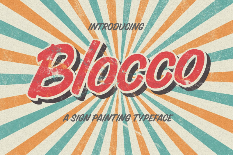 Blocco Font