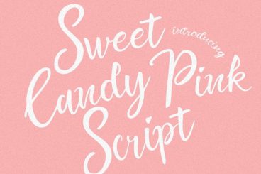 Sweet Candy Pink Font