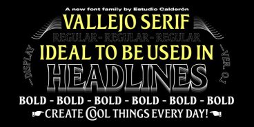 Vallejo Font