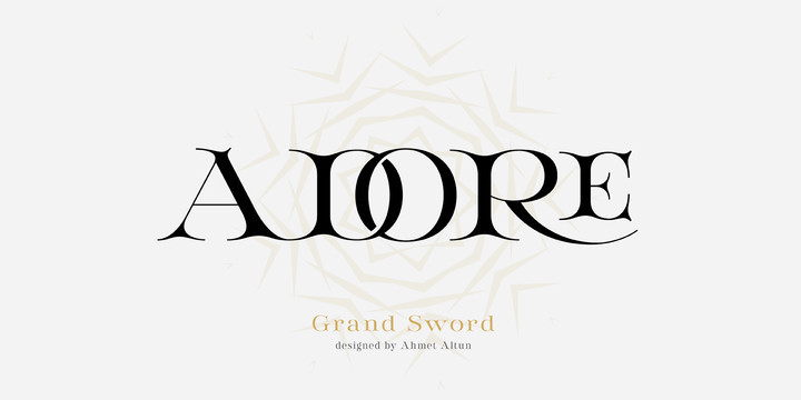Grand Sword Font