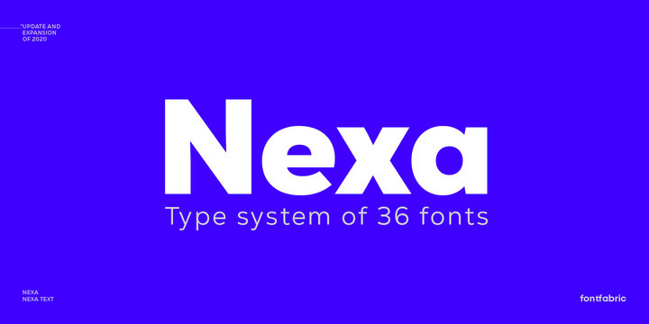Nexa Font Nexa Font