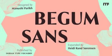 Begum Font