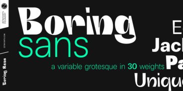 Boring Font