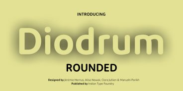 Diodrum Rounded Font