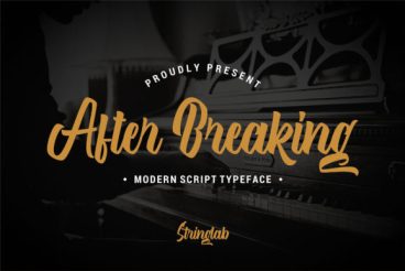 After Breaking Font