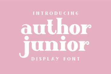 Author Junior Font