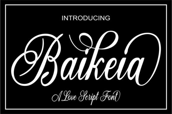 Baikeia Font Baikeia Font