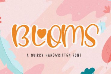 Blooms Font